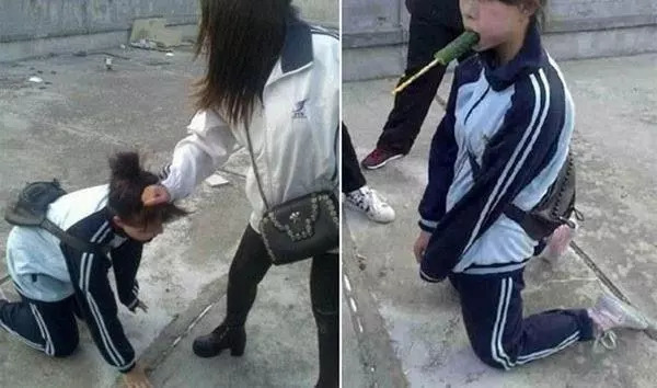 怎么避免校園暴力？校園暴力再現(xiàn)!女學(xué)生被逼磕頭喊媽!語言侮辱，謾罵11歲的女孩為"騷貨"、"狐貍精"